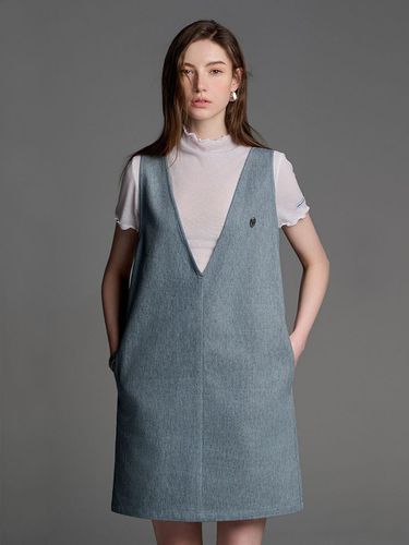 Le Corrin Denim Dress - LePersonalOrder - Modalova