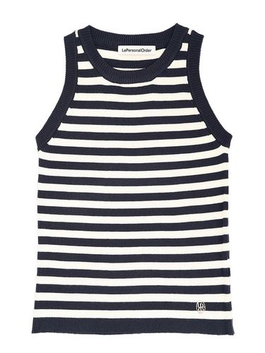 Spring Day Knit_navy - LePersonalOrder - Modalova