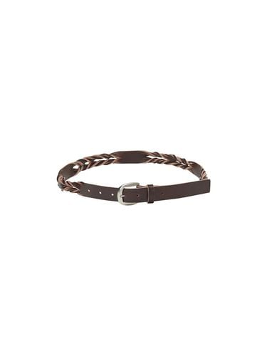 TWISTED BELT [BROWN] - SALTY PEBBLE - Modalova