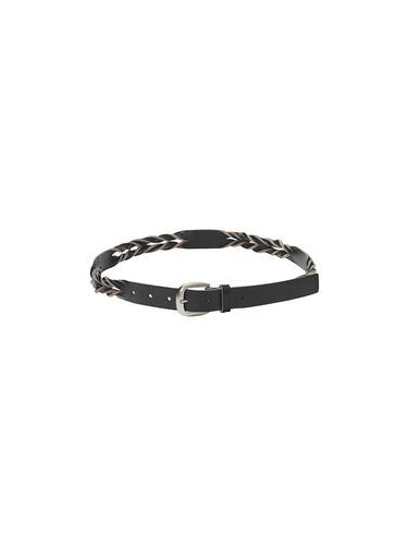 TWISTED BELT [BLACK] - SALTY PEBBLE - Modalova