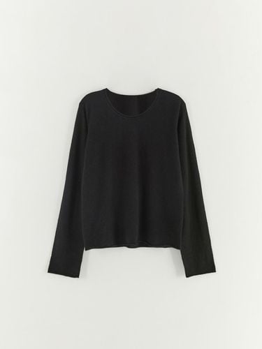 Wool round pullover BLACK - The Raust - Modalova