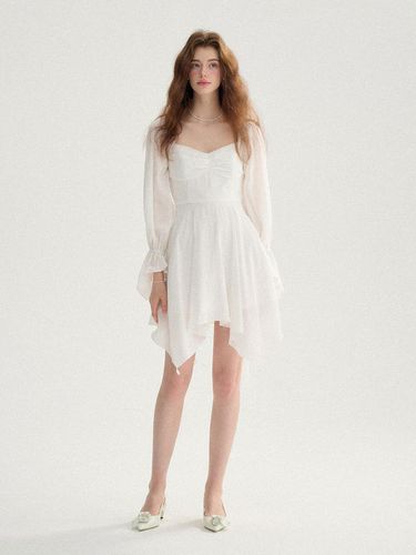 Snow Heart Neck Mini Dress - Sincethen - Modalova