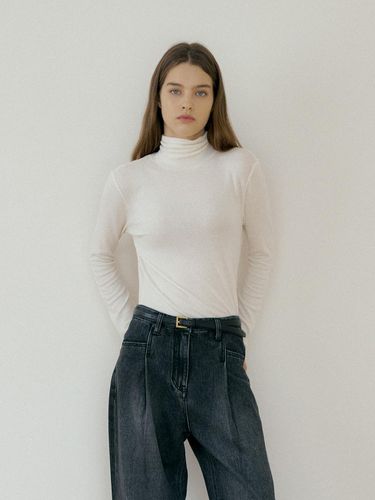 Wool Turtleneck Slim T-Shirt - THE PENNY - Modalova