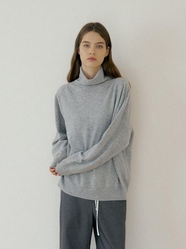 CASHMERE TURTLENECK KNITWEAR - 2color - THE PENNY - Modalova