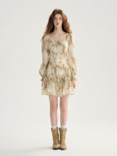 Blossom Printed Mini Dress - Sincethen - Modalova