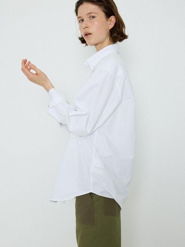 Brit oxford button-down shirt_white - L’EAU - Modalova