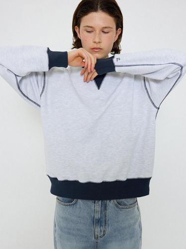 Standard sweatshirt_classic navy - L’EAU - Modalova