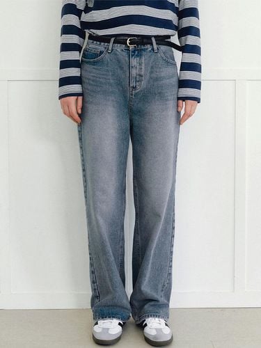 Low vintage cat washed denim pants - LOEIL - Modalova