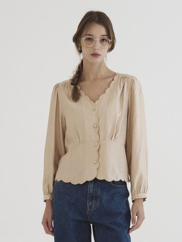 Windy Blouse Beige - Tillber - Modalova