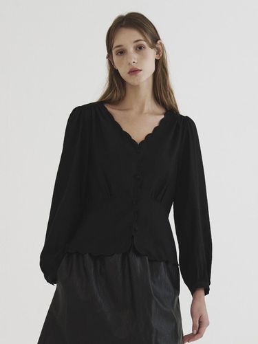 Windy Blouse Black - Tillber - Modalova