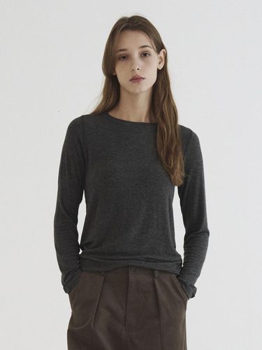 Soft wool Round Neck T-Shirt - Tillber - Modalova