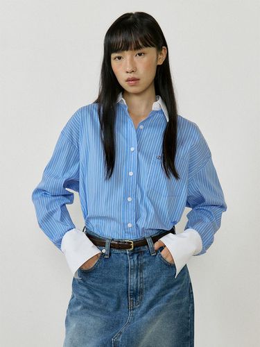 Essential Stripe Shirt (blue) - Lucirzu - Modalova