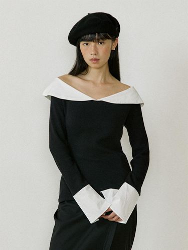 Sailor Collar Sleeve (black) - Lucirzu - Modalova