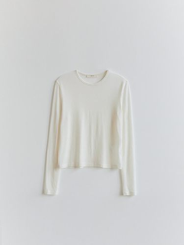 Tencel-Wool French Long Sleeved T-Shirt - The Raust - Modalova