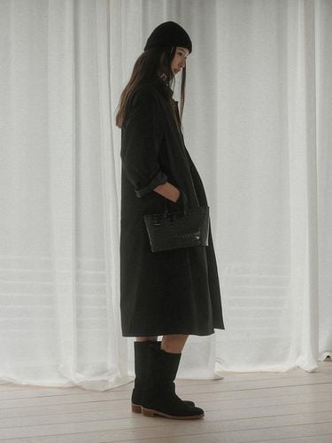 FRESH LONG TRENCH COAT_BLACK - SAGEMENT - Modalova