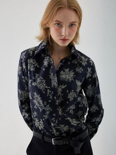 Blair Straight-fit Print Shirt - HIBISCUS BLOOM - Modalova