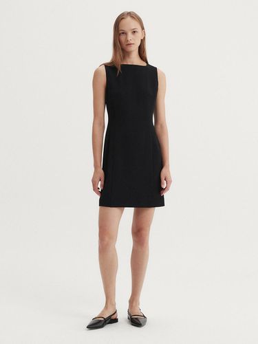 SLEEVELESS MINI DRESS (BLACK) - EAAH - Modalova