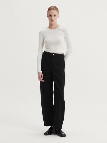 LEV PANTS (BLACK) - EAAH - Modalova