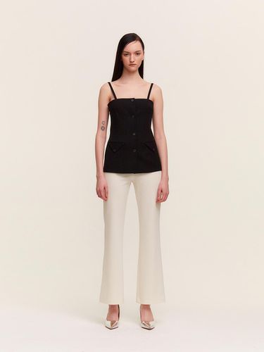 Bootcut Lounge Pants beige - LIE MEQUE - Modalova