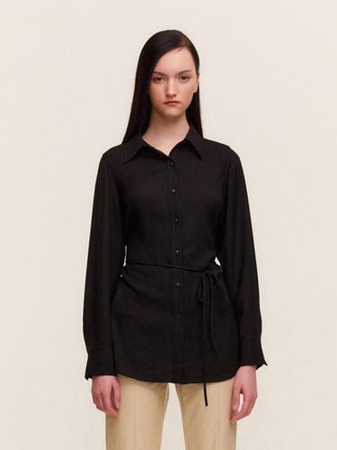 Back Point Shirt Black - LIE MEQUE - Modalova