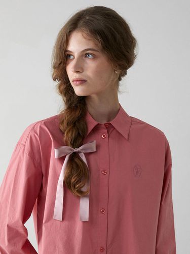 Overfit Cotton Shirt_Rose Pink - ITER - Modalova