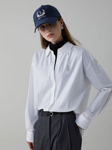 Overfit Cotton Shirt_White - ITER - Modalova