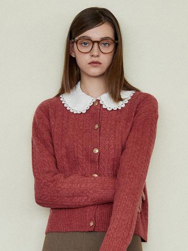 Grandma Cardigan_Red - ITER - Modalova