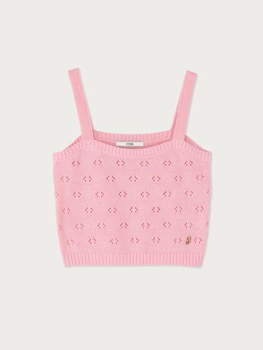 Punching knit top_Pink - ITER - Modalova