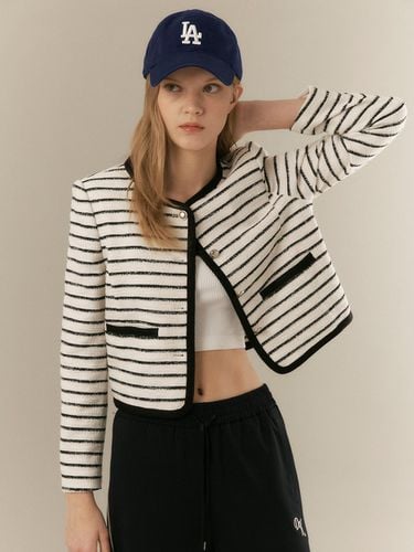 Courtney Stripe Jacket SWJKOC0100 - DearK - Modalova