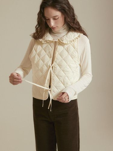 Frill quilted vest - ITER - Modalova