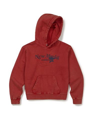 Mmlg W] MM BLUR HOODIE (RED) - Mmlg Women - Modalova