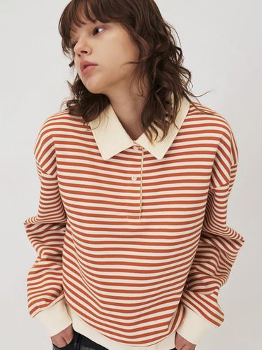 ST Collar Sweatshirt_BRICK - ONE - Modalova