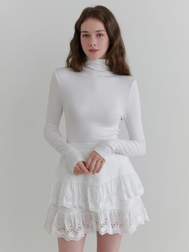 Of turtleneck t-shirt (white) - RE_L - Modalova