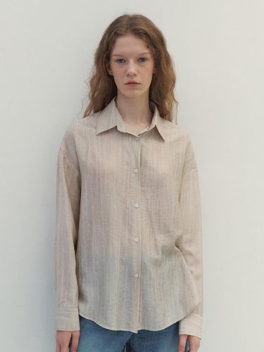 Pigment Stripe Crinkle Shirts () - Neev - Modalova