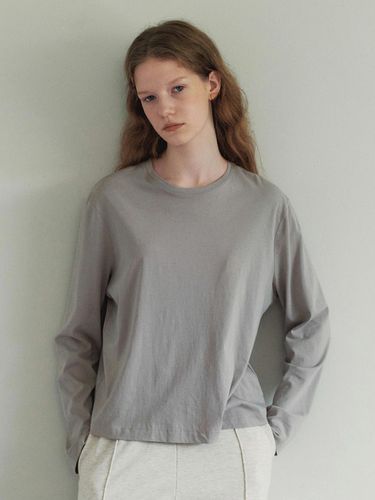 Basic Organic Cotton T-shirt (Gray) - Neev - Modalova