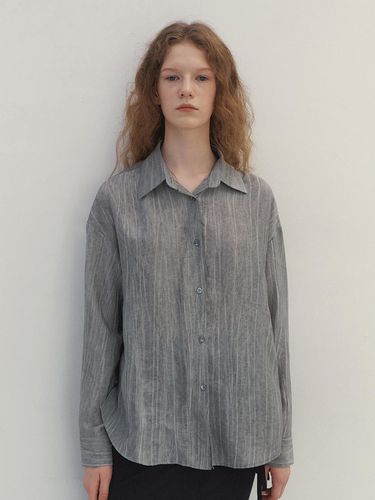 Pigment Stripe Crinkle Shirts () - Neev - Modalova