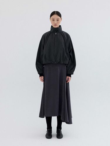 HIGHNECK VOLUME JACKET_CHARCOAL - REPLAIN - Modalova