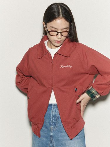 TWO-WAY BOMBER JACKET (RED) - HOMEBODY THINGS - Modalova