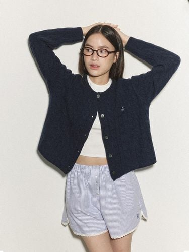 HBT CASHMERE CARDIGAN (NAVY) - HOMEBODY THINGS - Modalova