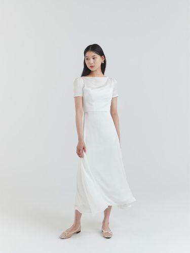 A drape neck dress - FORMYSIS - Modalova