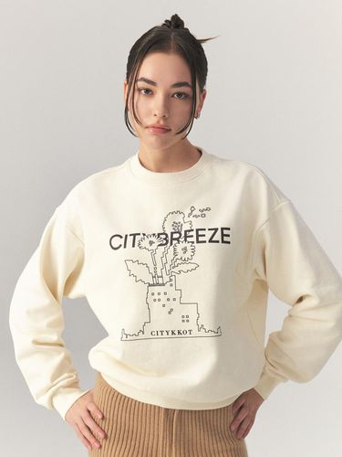 Essential City Flower Sweatshirt - CITYBREEZE - Modalova