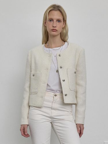 Tweed jacket_ivory - NUAKLE - Modalova