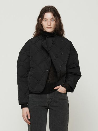 Crop Quilted Jacket [Black] - Current - Modalova