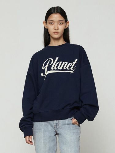 Planet logo sweatshirt [Navy] - Current - Modalova