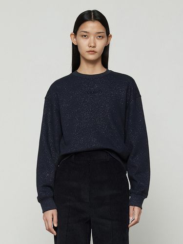 Glitter washing sweatshirt [Navy] - Current - Modalova