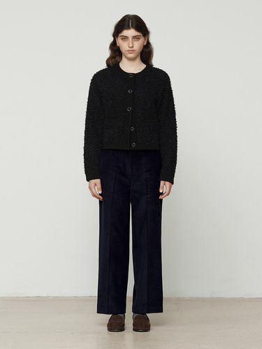 Corduroy Straight Slacks [Navy] - Current - Modalova