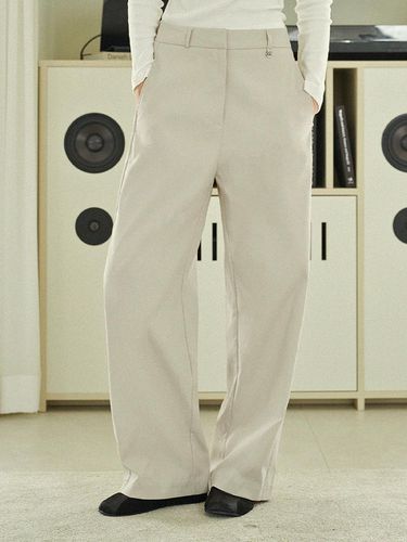 Tidy straight fit long slacks - MICANE - Modalova