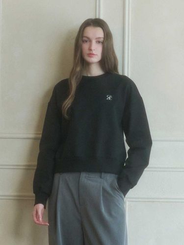 SAC Logo Cropped Sweatshirt 4W2233301 - SALTANDCHOCOLATE - Modalova