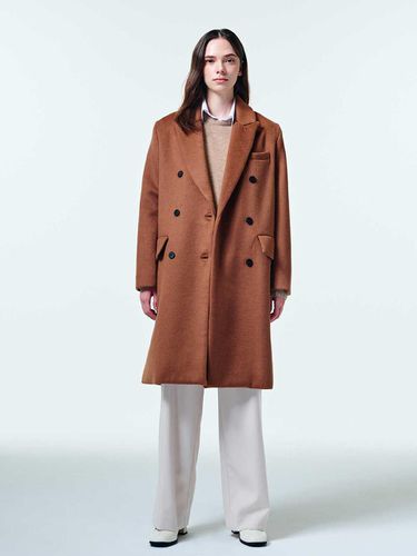 Wool double coat 4W224I302 - SALTANDCHOCOLATE - Modalova