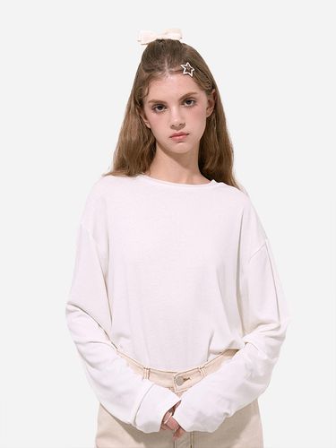 Tencewool Long-Sleeved T-Shirt 4W2231302 - SALTANDCHOCOLATE - Modalova